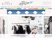 Tablet Screenshot of 100layercakelet.com